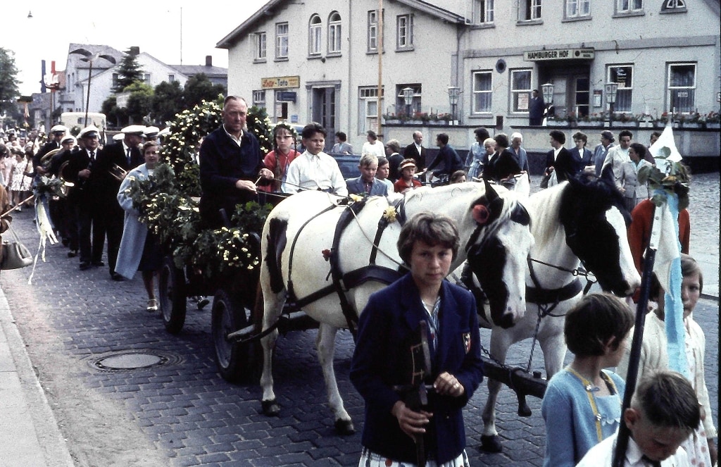 Vogelschießen Lienaustraße 06.1960