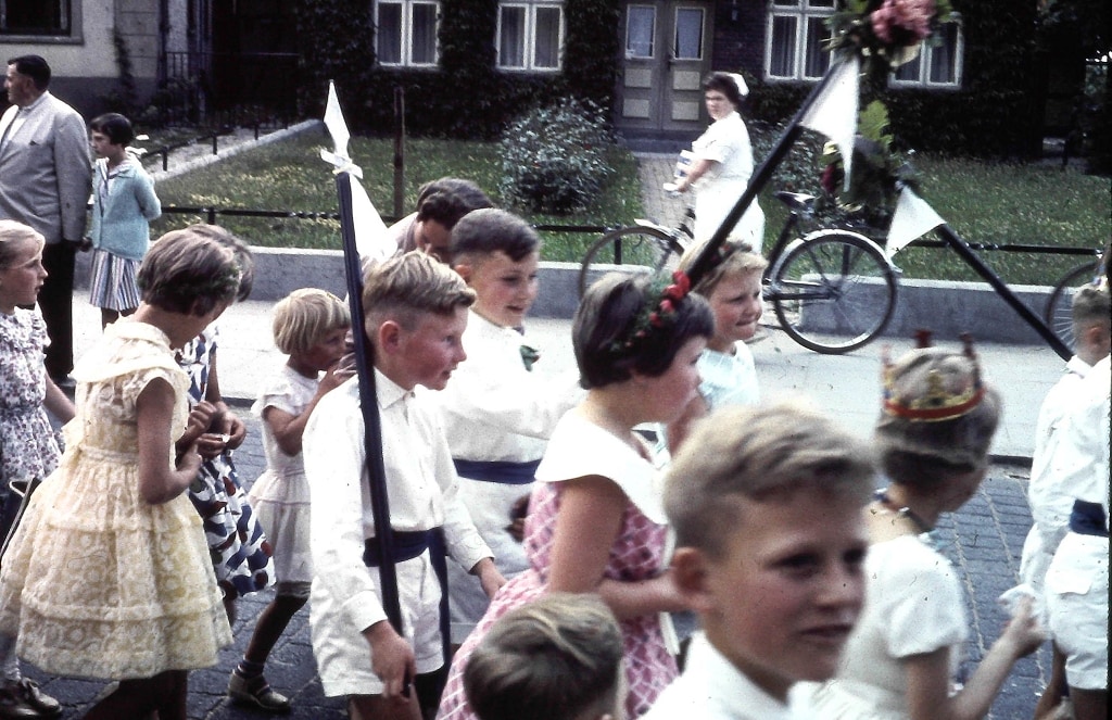 Vogelschießen Lienaustraße 06.1960