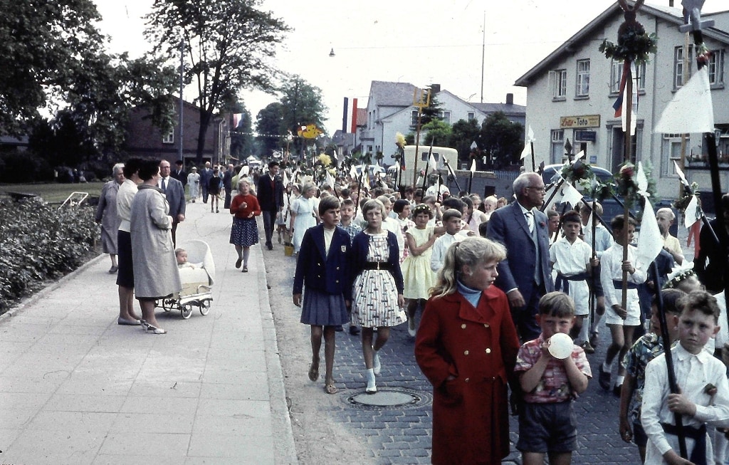 Vogelschießen Lienaustraße 06.1960