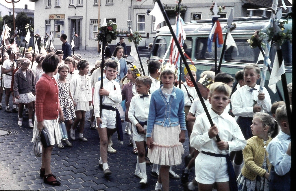 Vogelschießen Lienaustraße 06.1960