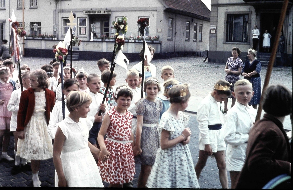 Vogelschießen Lienaustraße 06.1960