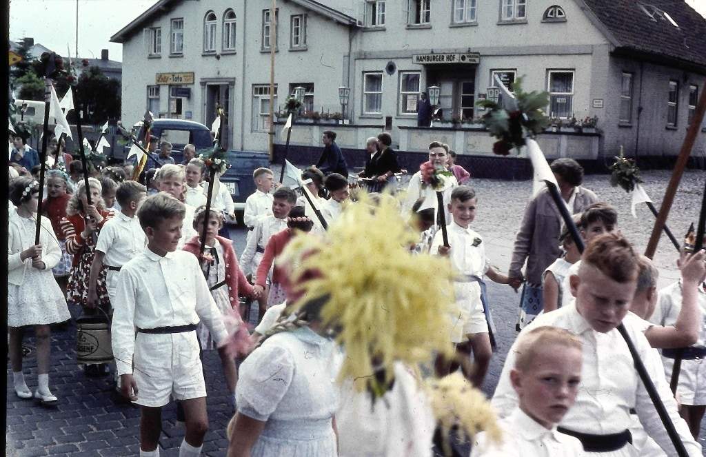 Vogelschießen Lienaustraße 06.1960