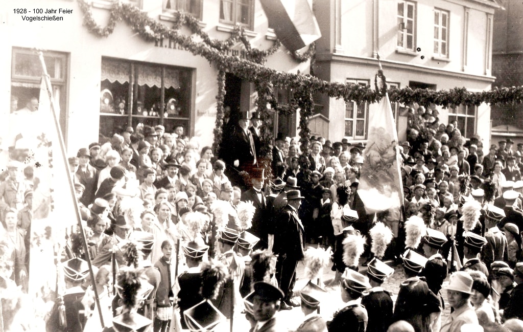1928 - 100jahr Feier Vogelschießen