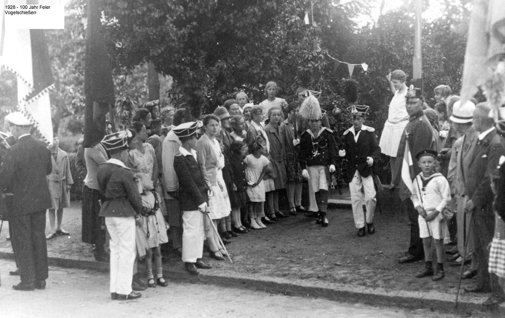 1928 - 100jahr Feier Vogelschießen