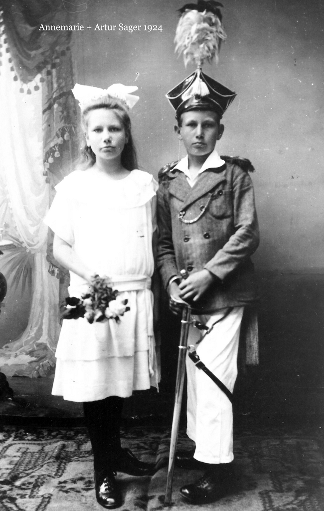 Annemarie + Artur Sager 1924