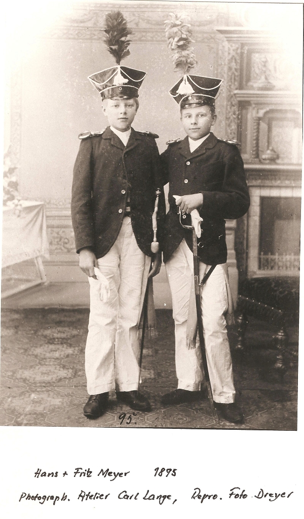 Vogelschießen Hans+Fritz Meyer 1895