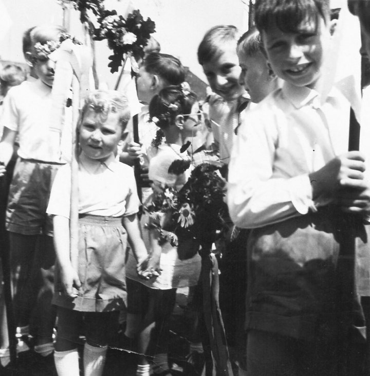 Kinder - Vogelschießen 1956 Uwe Tscherny