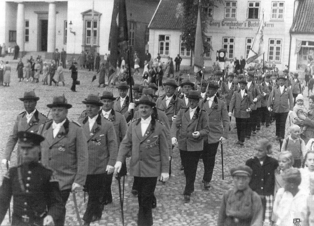 1933 Ausmarsch der Schützengilde